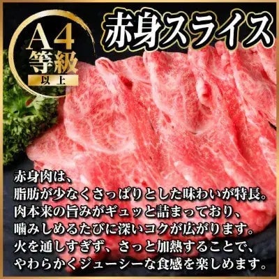 【毎月定期便】飛騨牛 厳選赤身スライス 1kg　(すき焼き・しゃぶしゃぶ用) 黒毛和牛全3回