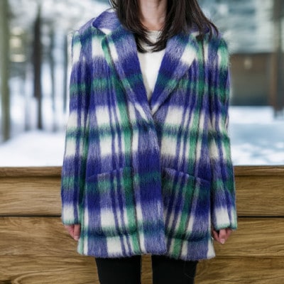 ふるさと納税 羽島市 ビッグチェックコート【レディース】 ビッグチェックコート【レディース】 | 岐阜県羽島市 | ふるさと