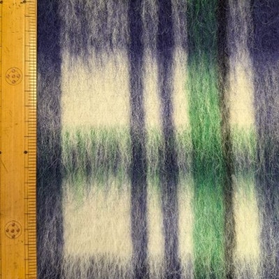 ビッグチェックシャギー(生地)145cm×3m