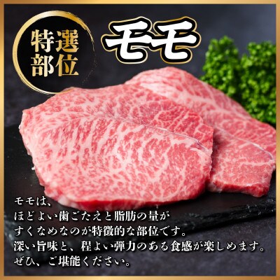 飛騨牛 モモステーキ 約600g(100g×6枚)