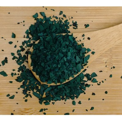 純国産スピルリナセット『アスモ(スピルリナ粉末)30g・アスモ(粗びきスピルリナ)30g』計2袋