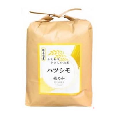 【発送月固定定期便】【先行予約】岐阜県産ハツシモ(無洗米)10kg【1・2月】全2回