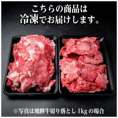 飛騨牛 A5等級　切り落とし 2kg　黒毛和牛