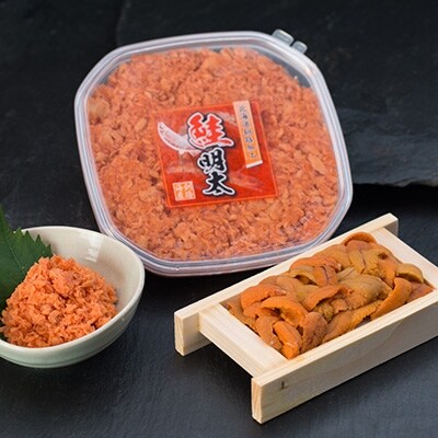生うに折60g&鮭明太180g  F4F-0465 | ふるさと納税のお礼品