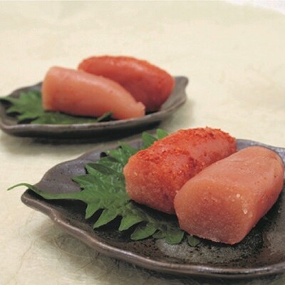【北海道釧路加工】『甘口たらこ』350g&『辛子明太子』350gセット 魚卵