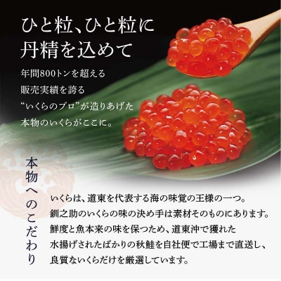 北海道産 いくら 醤油漬け 80g×6 計480g F4F-5767