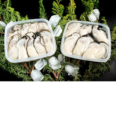 鮮度抜群!釧路管内産濃厚むき牡蠣(生食用)200g×1、300g×1 かき