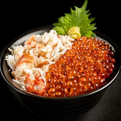 満腹贅沢セット!タラバむき身250g いくら200g ふるさと納税 かに いくら F4F-0038
