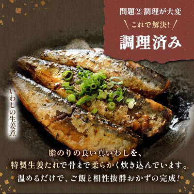 釧路おが和 北の煮魚セット 常温保存 小分け 常温 北海道 北海道産 備蓄