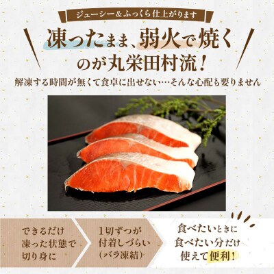厚切り鮭を食べ比べ 厚切り紅鮭×18切れ キングサイズ紅鮭×10切れ 計28切れ