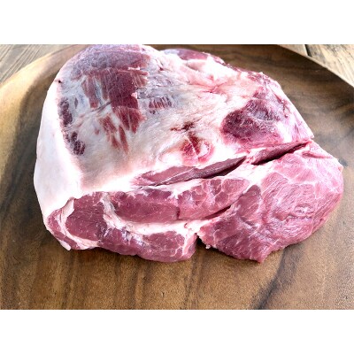 【放牧豚】肩ロースかたまり 1.5kg以上 肉 豚肉 ロース ブロック肉 北海道 F4F-2235