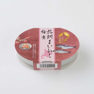 北釧まいわしレモンスープ煮(100g)×4缶 ・北釧まいわし梅煮(100g)×4缶 F4F-4165