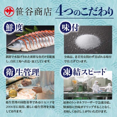 『鬼塩』熟成秋鮭焼きほぐし 100g×6個セット【北海道産】釧之助 鮭 シャケ F4F-8321