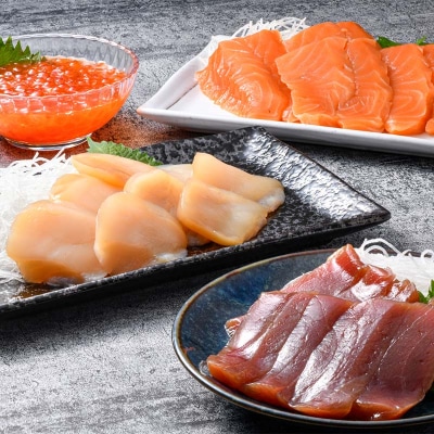 いくらと漬け丼セット 漬丼 漬け丼 サーモン 刺身 海鮮 魚 F4F-8625