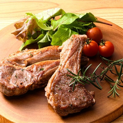 北海道釧路産 羊肉サフォークラムチョップ ひつじ サフォーク羊 味なし 数量限定 F4F-5507