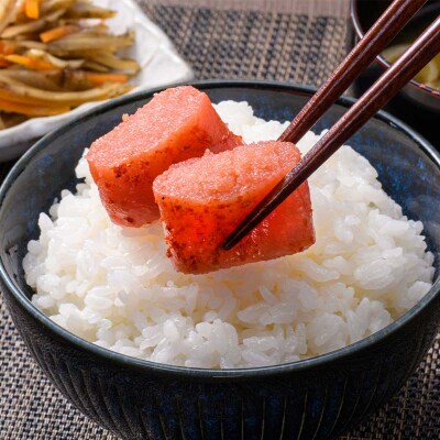  北海道産ななつぼし香りの畦みちハーブ米2kg&明太子(500g) ななつぼし F4F-7766
