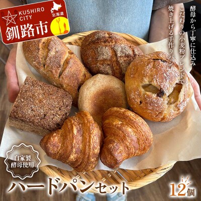 手作り ハードパンセット 12個 冷凍 パン 冷凍食品 おまかせ ギフト F4F-8510