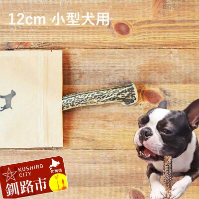 エゾ鹿の角ガム 12cm 小型犬用 北海道産 犬用ガム ペット おやつ F5F-0058