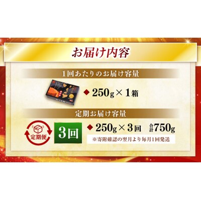 【3ヶ月定期便】 北海道産いくらしょう油漬250g 笹谷商店