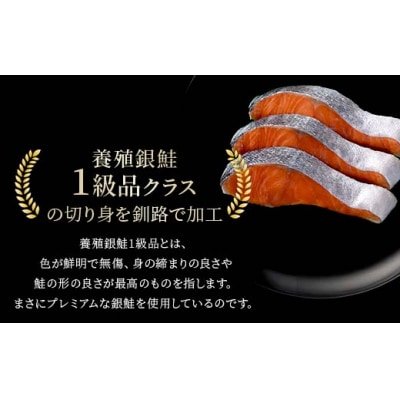 7月発送 旨味抜群!!第三弾!キングサイズの甘塩銀鮭 厚切 5切×4パック! 20切 