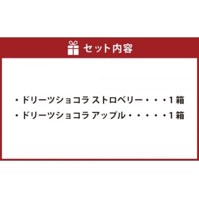 【14営業日以内に発送】 【ストロベリー・アップル】 ドリーツショコラドライフルーツ×ホワイトチョコ