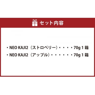 【 14営業日以内に発送 】 NEO KAJI2 ドライフルーツ × ホワイトチョコ各1箱