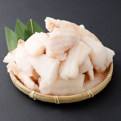 料理の手間を大幅カット! 北海道産 真だら 骨なしフィレ切身 1kg 皮なし