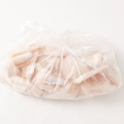 料理の手間を大幅カット! 北海道産 真だら 骨なしフィレ切身 1kg 皮なし
