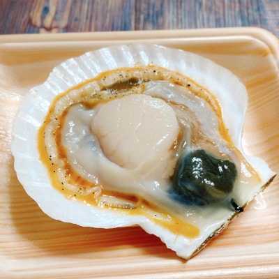 北海道産 ホタテ貝柱 片貝冷凍 10枚