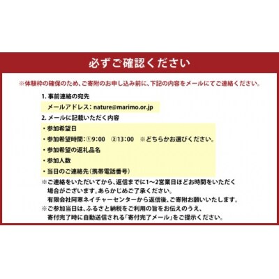 大人1名様分 阿寒湖カナディアンカヌーアドベンチャーコース