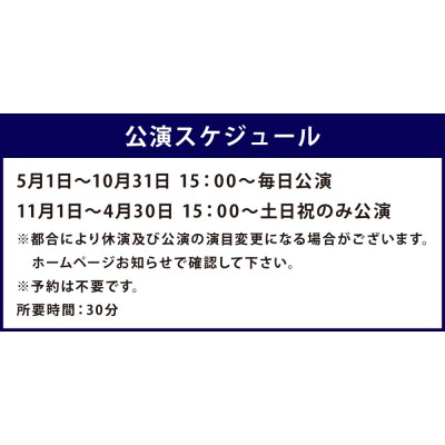 満月のリムセ 大人 ( 中学生以上 ) 2名様分 入場券