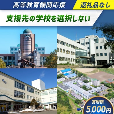 高等教育機関応援 ( 支援先の学校を選択しない ) 【 返礼品なし 】