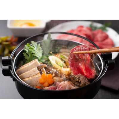 松阪牛紅白すき焼き1kg