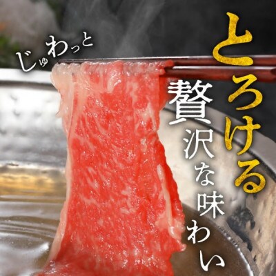 松阪牛 しゃぶしゃぶ シルクロース(肩ロース) 500g