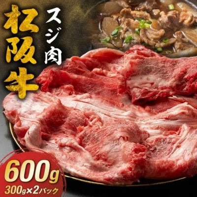 松阪牛　スジ肉　600g【1-440】