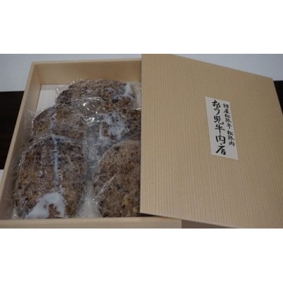 特産松阪牛+松阪肉　本格ハンバーグ　120g×5個