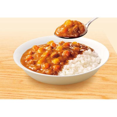 【最短当日発送】永谷園 Aラベル あたためなくてもおいしいカレー中辛【5年保存】 1セット(10個)