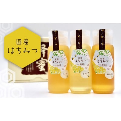 国産はちみつ200g3本セット