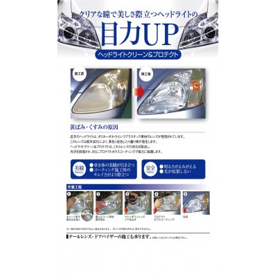 ヘッドライトクリーン&プロテクト施工券