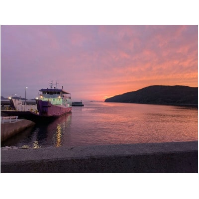 平郡航路 旅客乗船券引換券