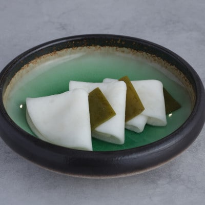 【5袋セット】阿波の千枚漬 計500g　ほどよい甘酸っぱさと昆布の旨味　パリッ!シャキッ!食感