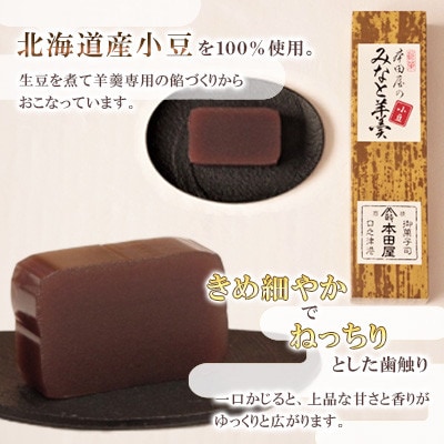 みなと羊羹　小豆1本