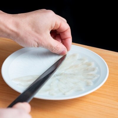 【父の日にグルメなお父さんへ贈り物】長崎県産トラフグ刺身5人前