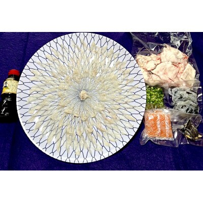 【年末にオススメの1品】長崎県産トラフグ刺身トリプルセット(15人前)