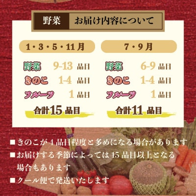 【発送月固定定期便】長崎和牛と旬の野菜・フルーツが楽しめる バラエティ定期便全12回