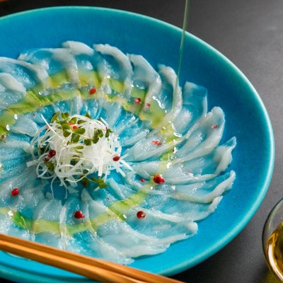 とらふぐのてっさ(大皿)×1皿