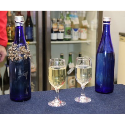 牡蠣と共に育つ酒2025(海中熟成酒720ml1本　陸上貯蔵酒720ml1本　寄島産牡蠣1kg)