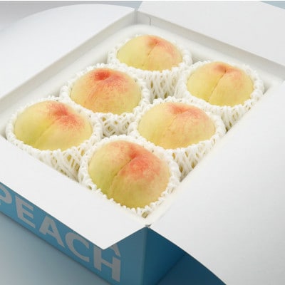 ご家庭用　岡山の白桃(早生種)約1.3kg