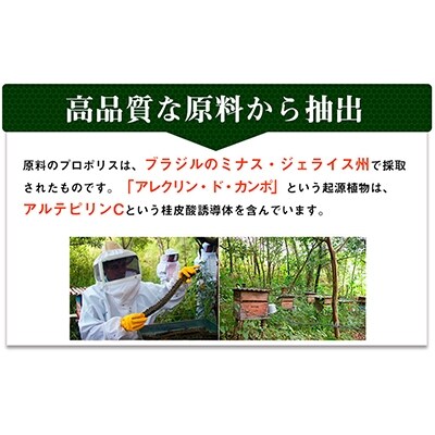 2022年4月発送開始『定期便』プロポリスA抽出液全6回