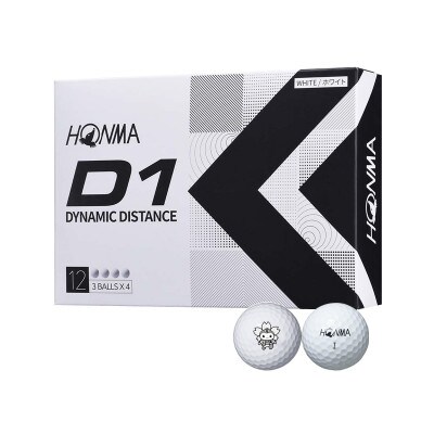 ゴルフボール Honma D1 Dynamic Distance 1ダース もとまるプリント お礼品詳細 ふるさと納税なら さとふる